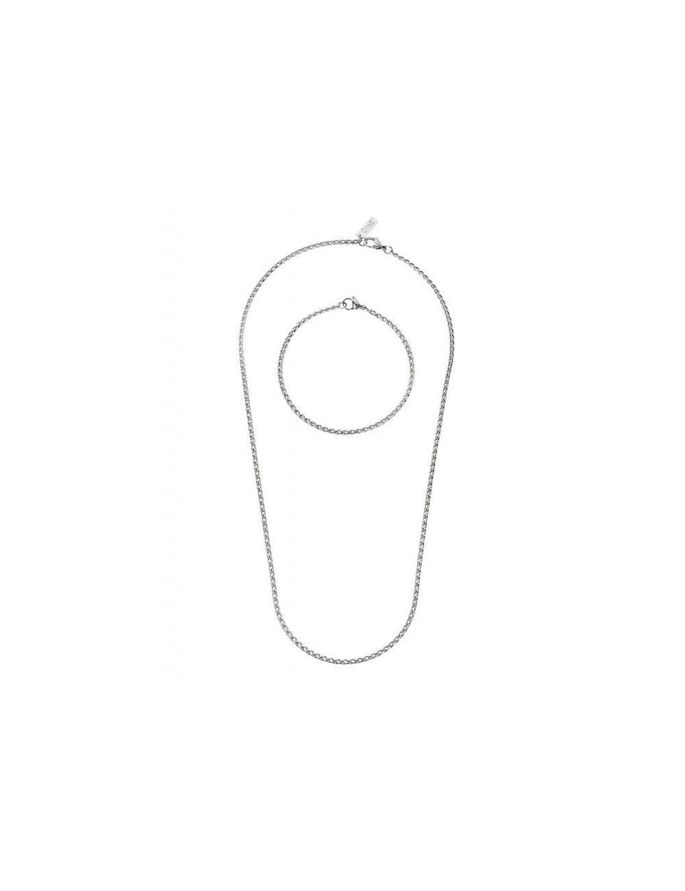 Colar 2 em 1 One Men Fine Steel