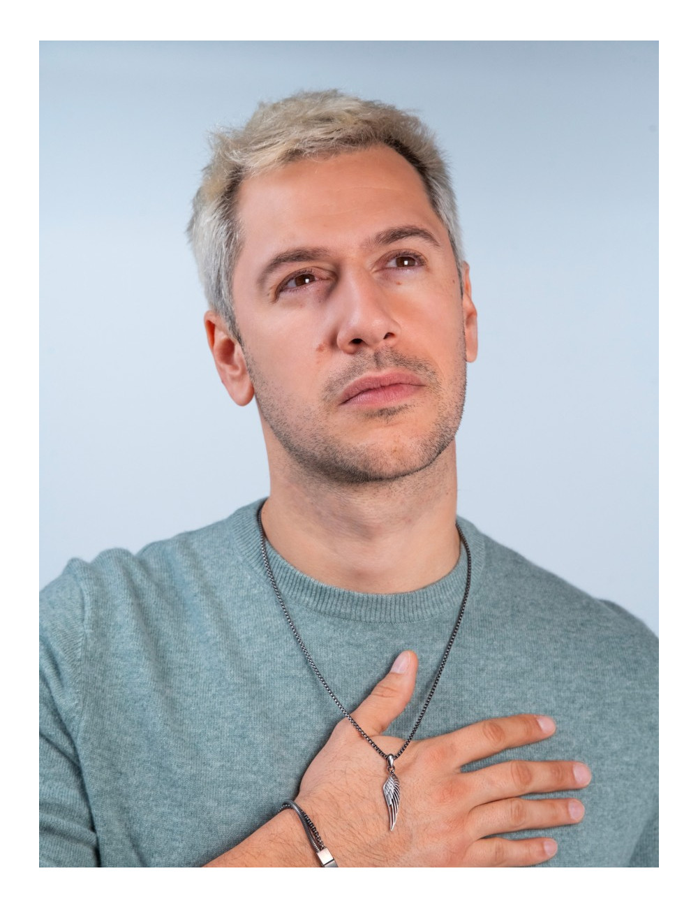 Colar One Men Falcon Steel