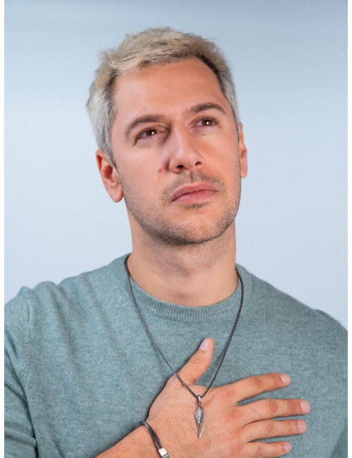 Colar One Men Falcon Steel