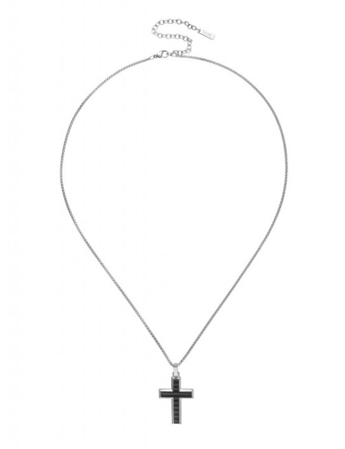 Colar One Men Onyx Steel