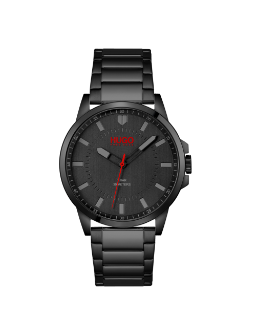 RELÓGIO HUGO FIRST BLACK
