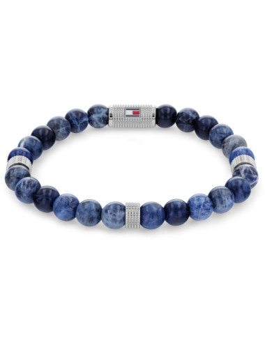 PULSEIRA TOMMY HILFIGER BEADED STONE BLUE