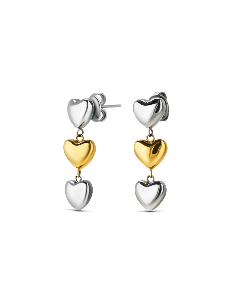 Brincos One Crazy Heart Embrace