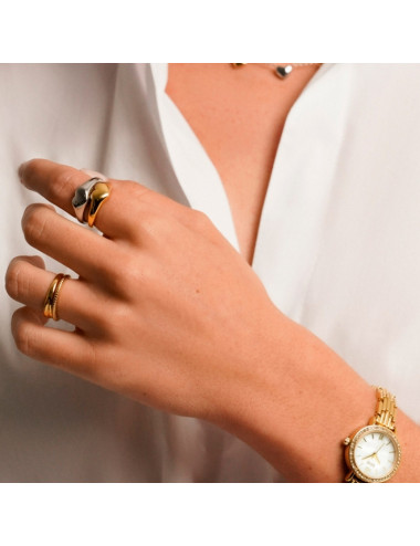 Anel One Crazy Heart Gold