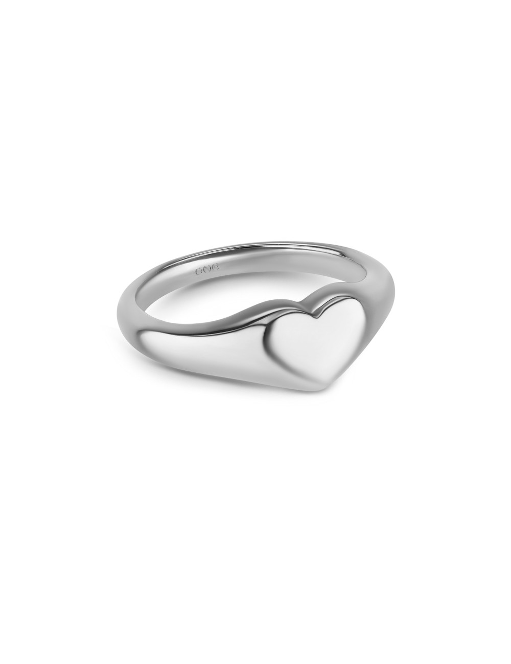 Anel One Crazy Heart Silver