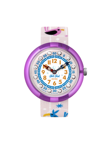 RELÓGIO CIRCUS BIRD FLIK FLAK