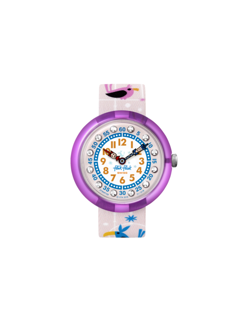 RELÓGIO CIRCUS BIRD FLIK FLAK