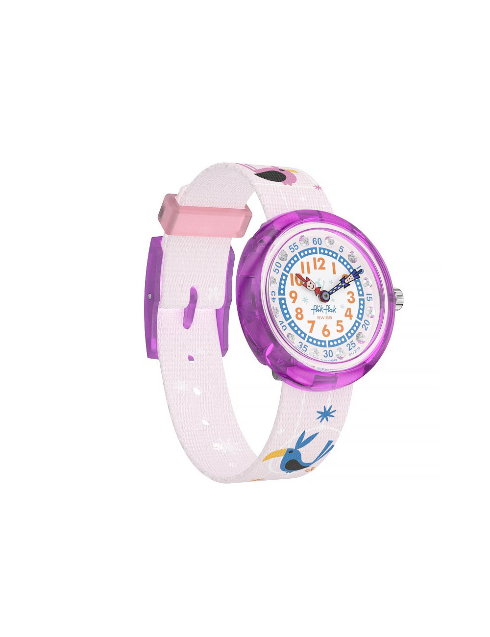 RELÓGIO CIRCUS BIRD FLIK FLAK