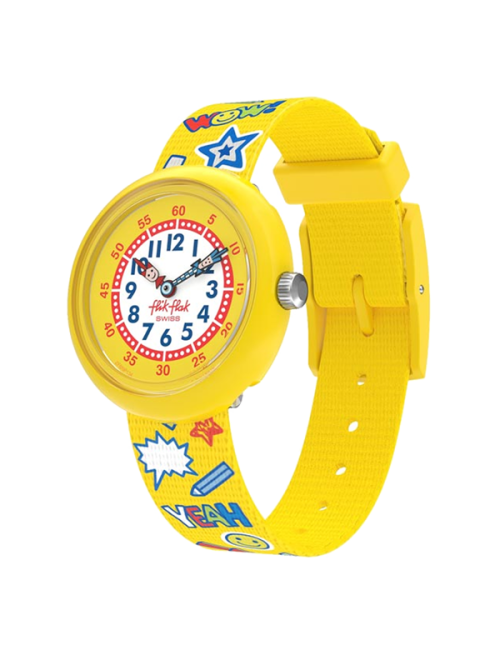 RELÓGIO WOW YEAH FLIK FLAK