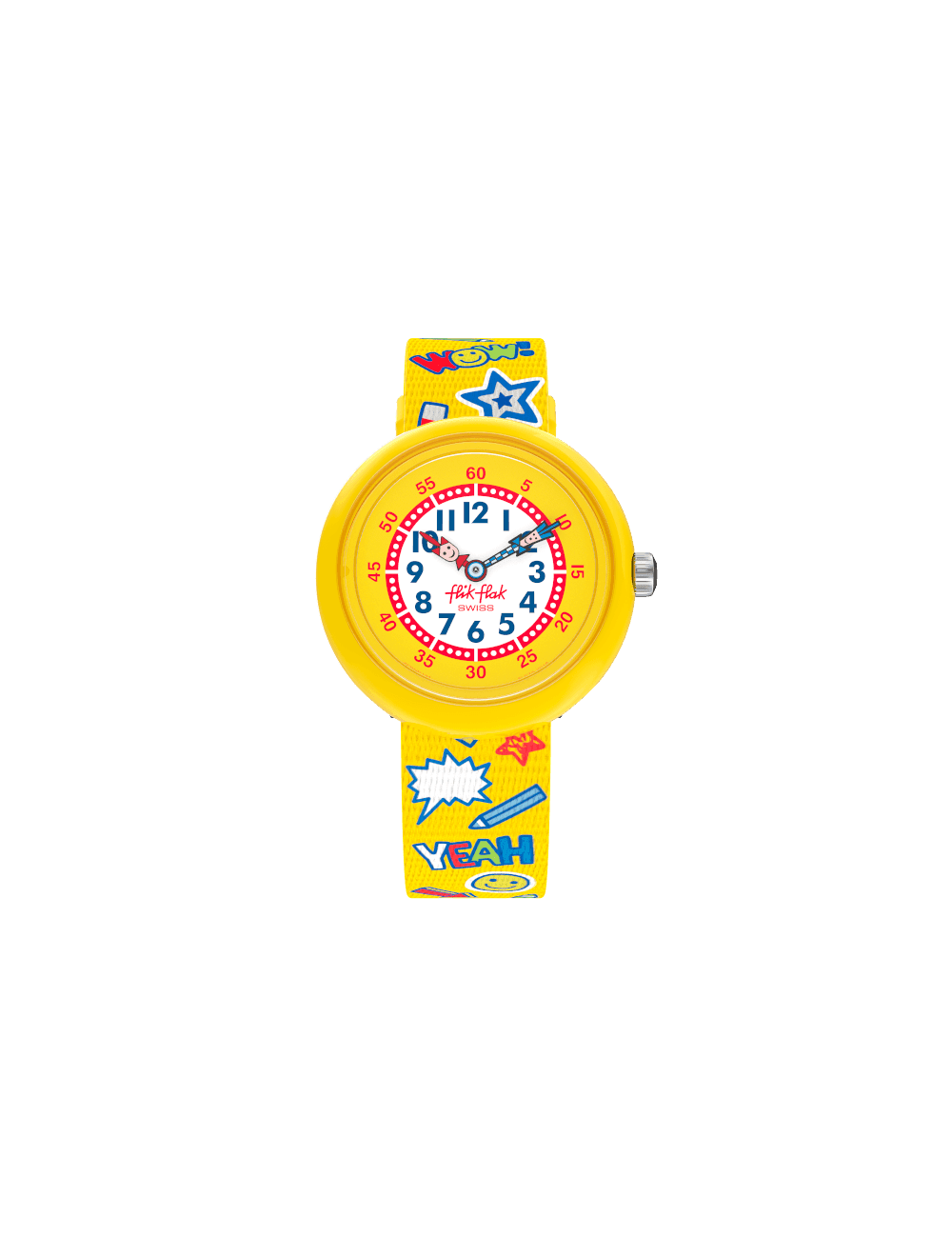 RELÓGIO WOW YEAH FLIK FLAK
