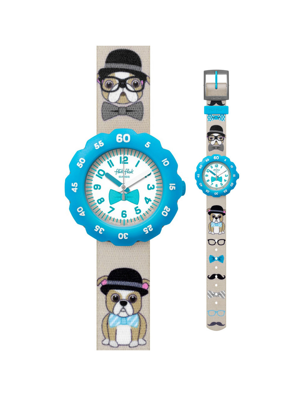 RELÓGIO CHAPEAU MELON FLIK FLAK