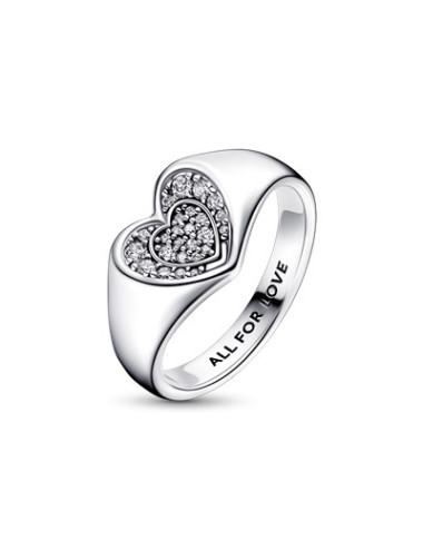 ANEL SIGNET RADIANT HEART PANDORA