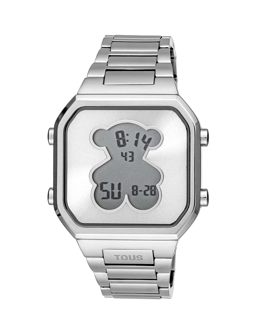 Relógio Digital D-Bear Silver Tous