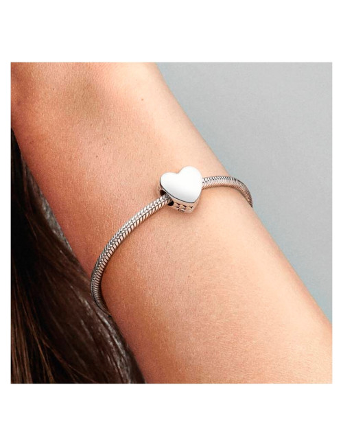 Conta Coração Gravável Pandora