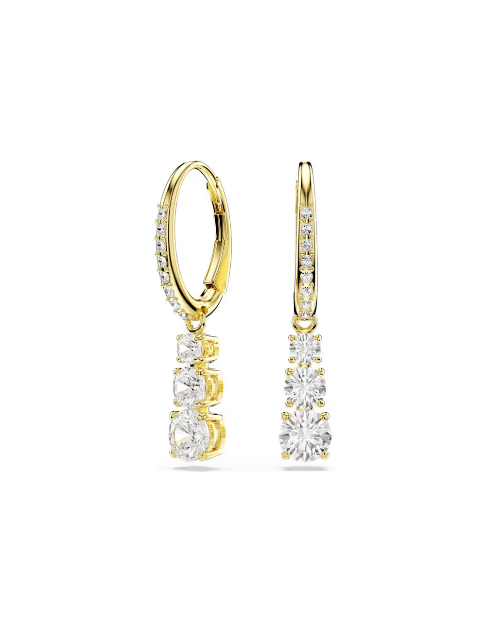 Brincos Stilla Attract Swarovski