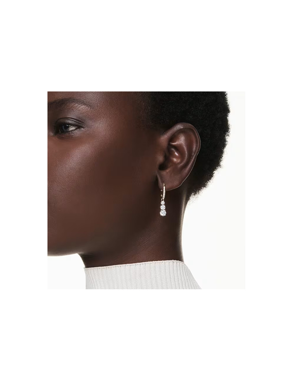 Brincos Stilla Attract Swarovski