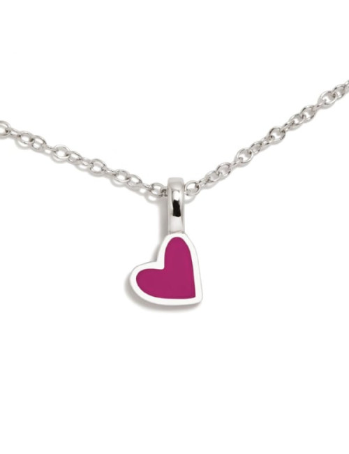 Colar Coração Fucsia Agatha Ruiz de La Prada