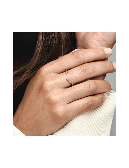 ANEL TIMELESS WISH HALF SPARKLING PANDORA OURO 14K