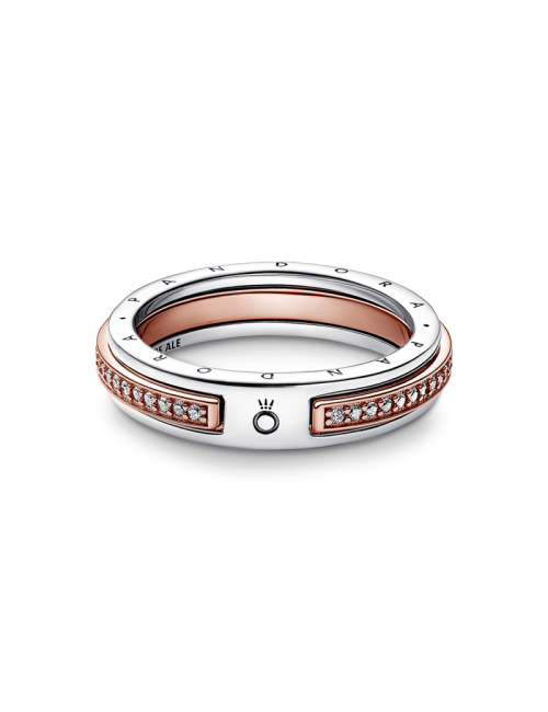 Anel Logo Pavé Pandora