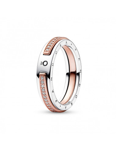Anel Logo Pavé Pandora