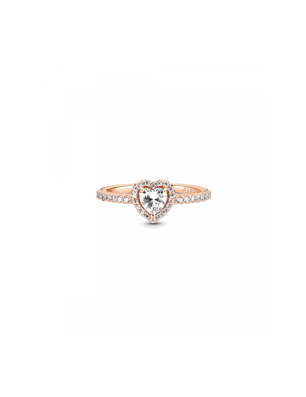 ANEL SPARKLING HEART ROSE PANDORA