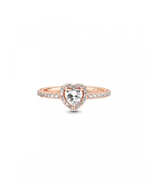 ANEL SPARKLING HEART ROSE PANDORA