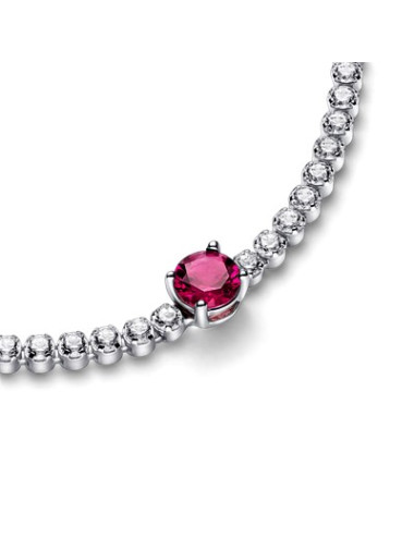 PULSEIRA RED SPARKLING ROUND PAVÉ TENNIS PANDORA