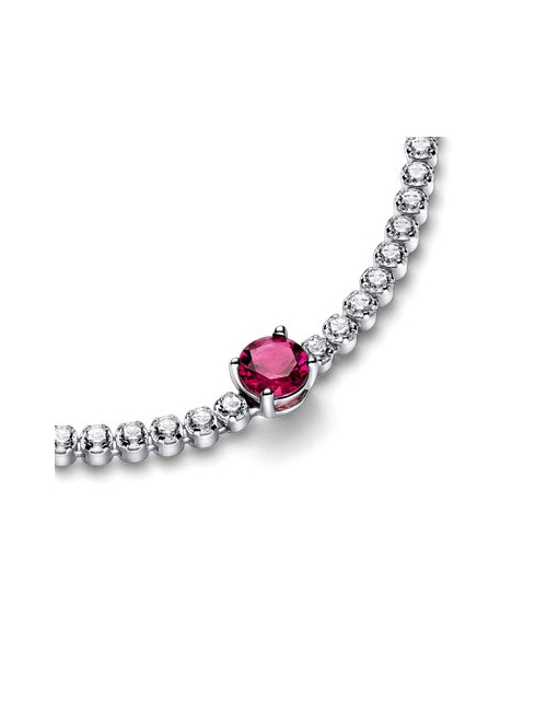 PULSEIRA RED SPARKLING ROUND PAVÉ TENNIS PANDORA