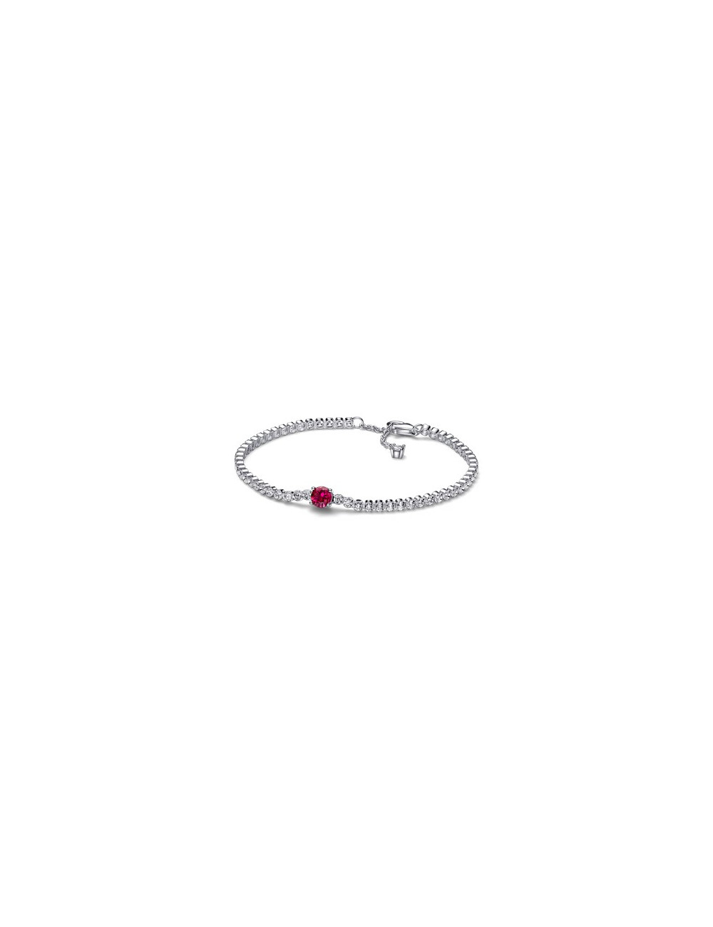 PULSEIRA RED SPARKLING ROUND PAVÉ TENNIS PANDORA