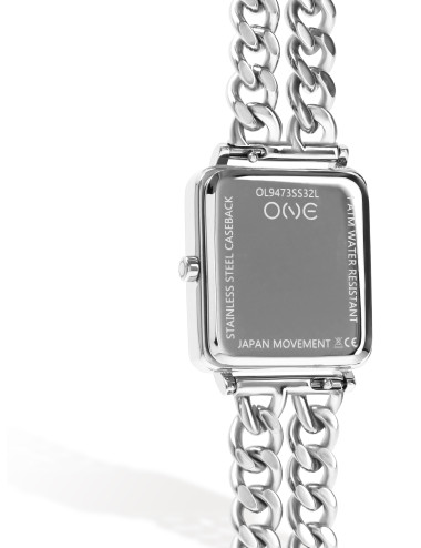 Relógio ONE Nice Silver