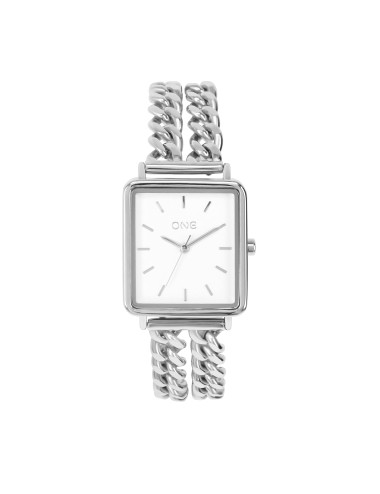 Relógio ONE Nice Silver