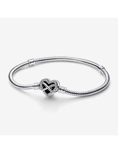 Pulseira Pandora Sparkling Infinity Heart