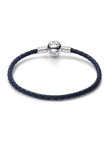 Pulseira Pandora Blue Leather