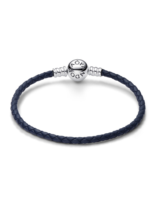 Pulseira Pandora Blue Leather
