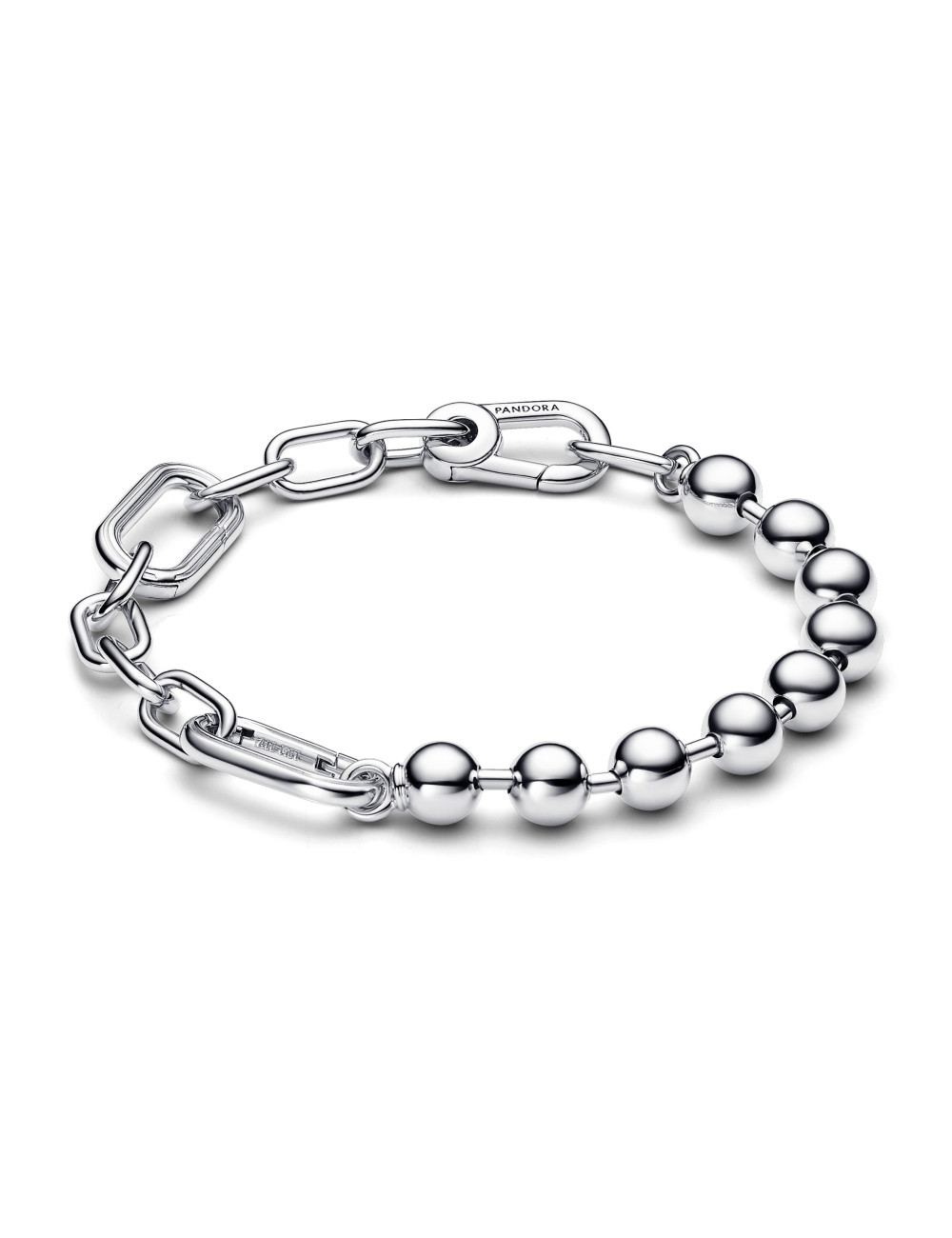 Pulseira Silver Bead and link Pandora