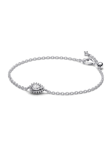 Pulseira Sparkling Pear Halo Pandora