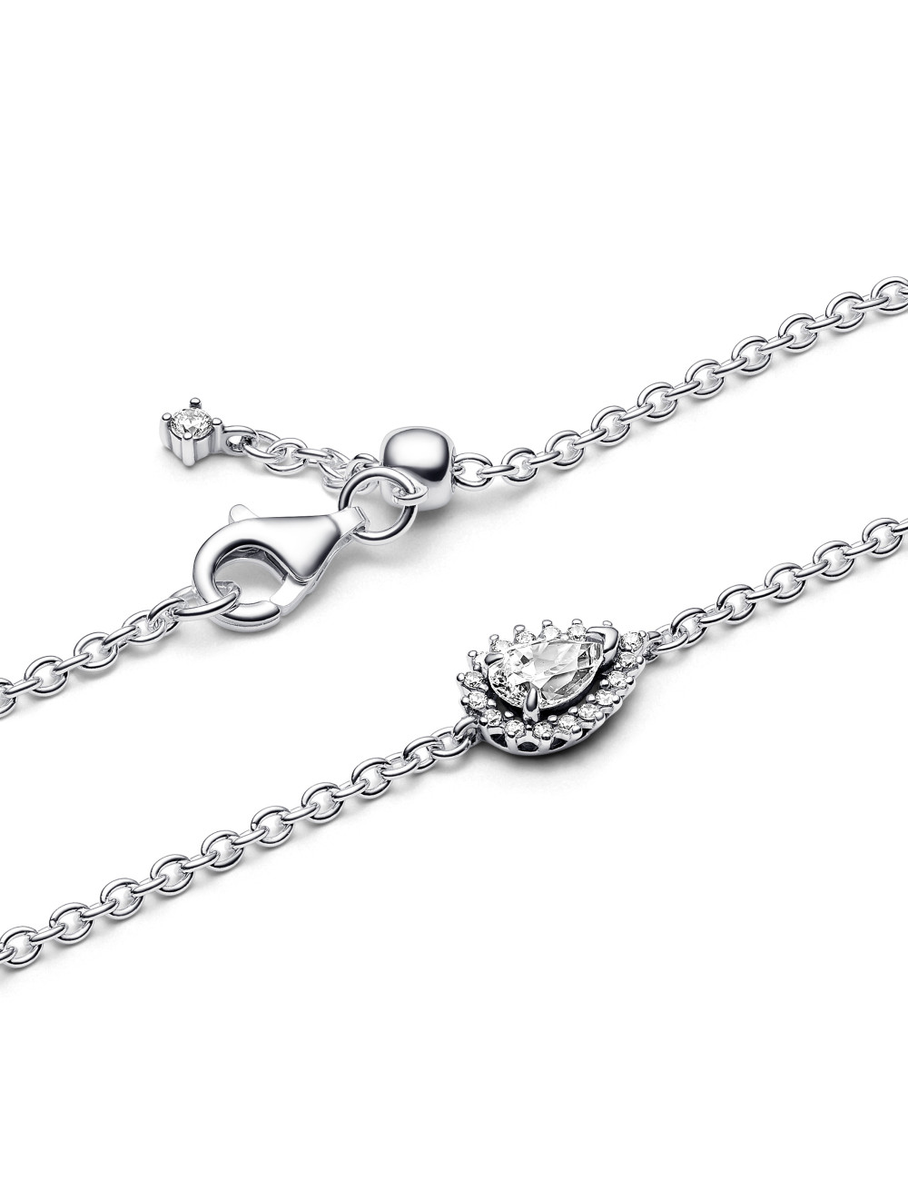 Pulseira Sparkling Pear Halo Pandora