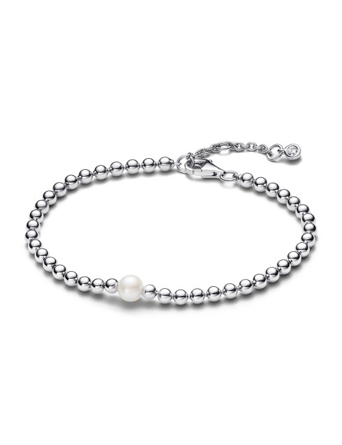 Pulseira Treated Freshwater Cultured Pearl & Beads Pandora