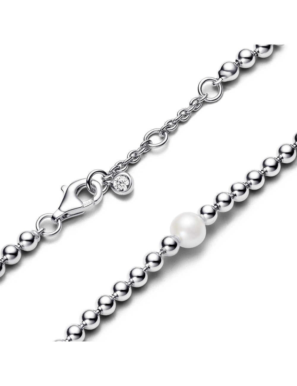 Pulseira Treated Freshwater Cultured Pearl & Beads Pandora
