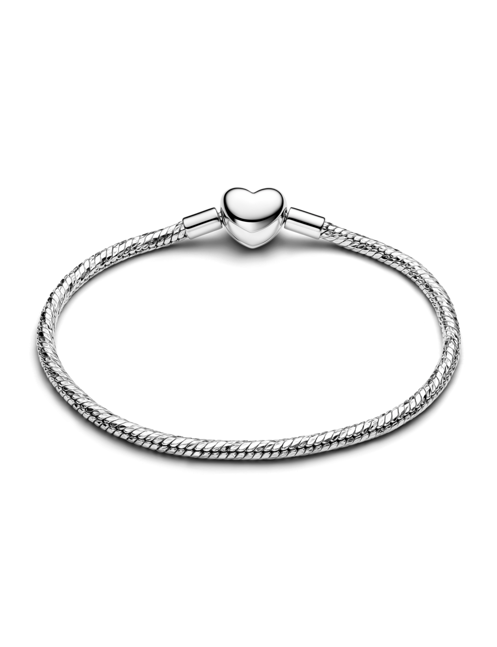 Pulseira Snake Coração Pandora