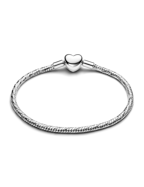 Pulseira Snake Coração Pandora