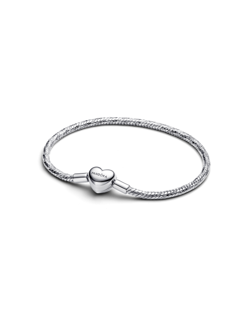 Pulseira Snake Coração Pandora