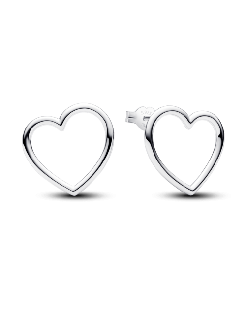 Brincos Heart Pandora