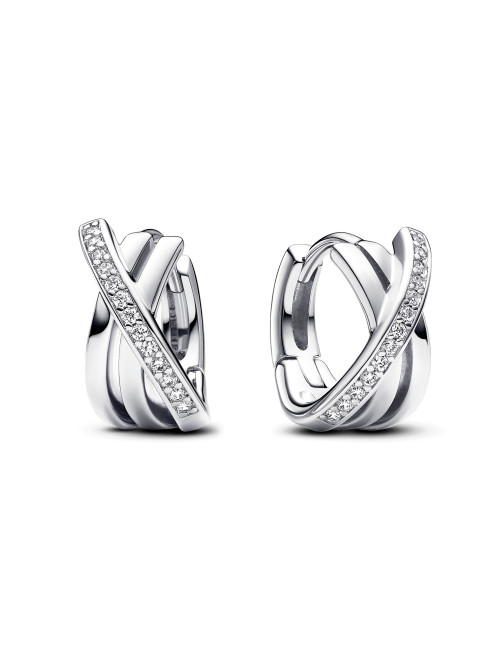 Argola Crossover Pavé Pandora