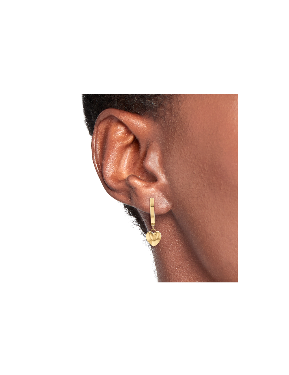 Brincos Hanging Heart Tommy Hilfiger