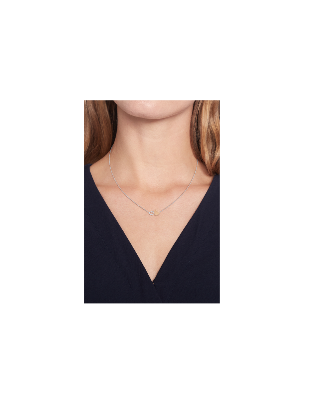 Colar Enamel Hearts Tommy Hilfiger