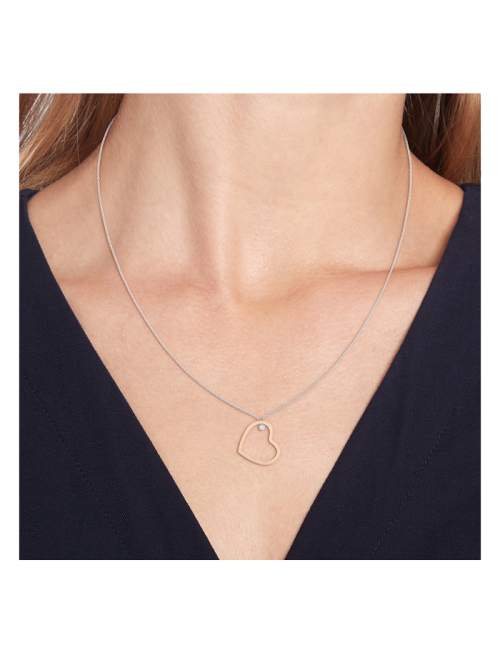 Colar Minimal Heart Tommy Hilfiger