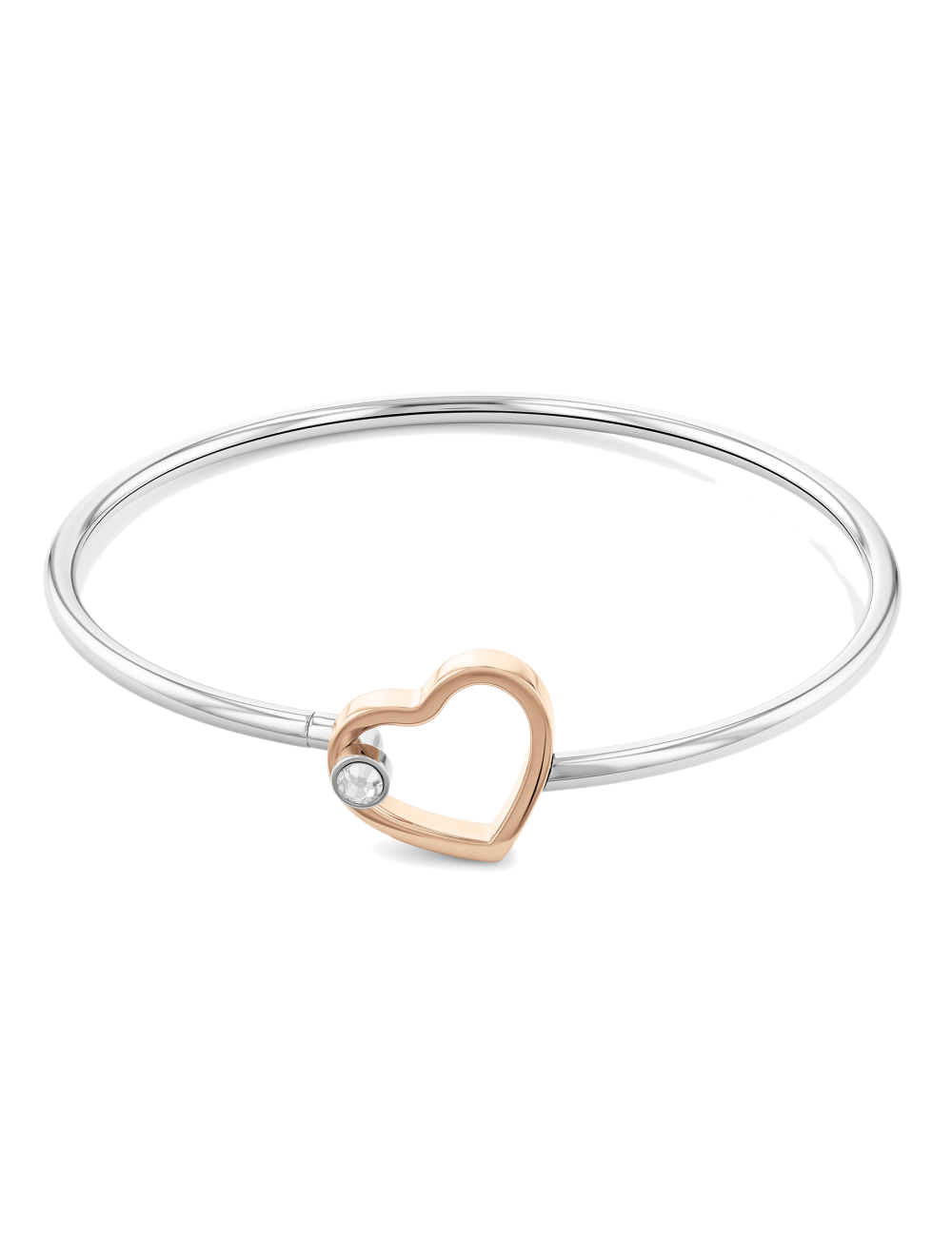 Pulseira Bangle Heart Tommy Hilfiger