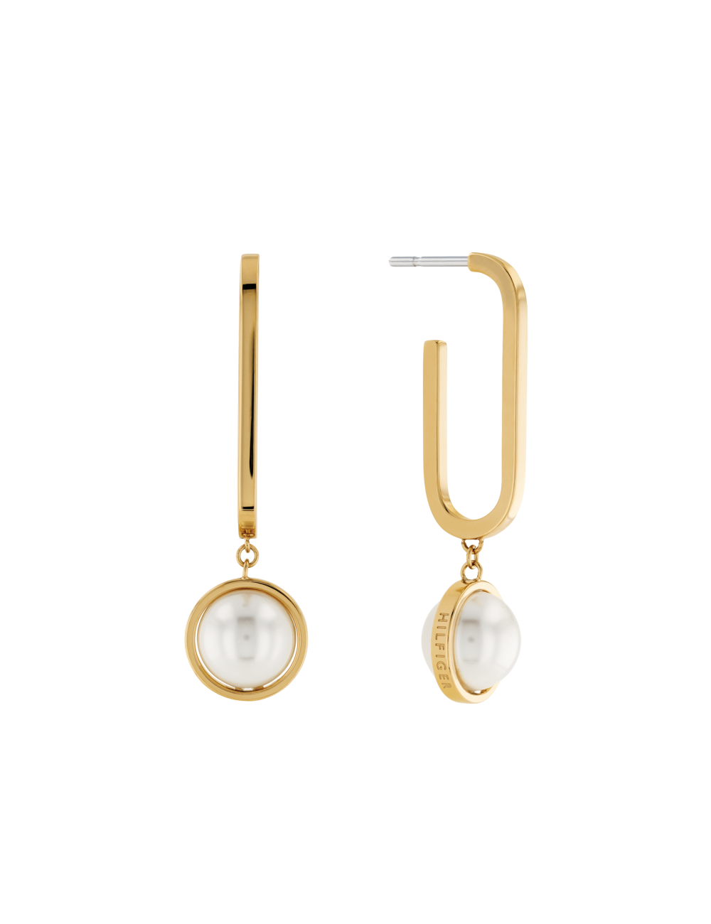 Brincos Pearls Tommy Hilfiger