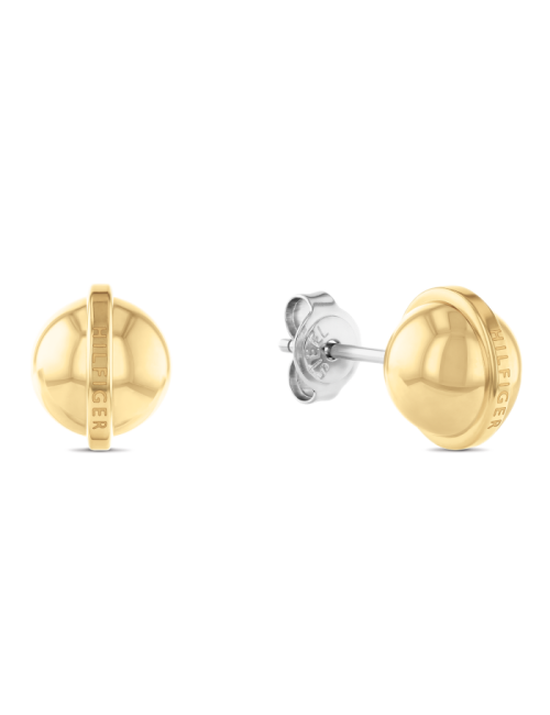 Brincos Esferas Tommy Hilfiger